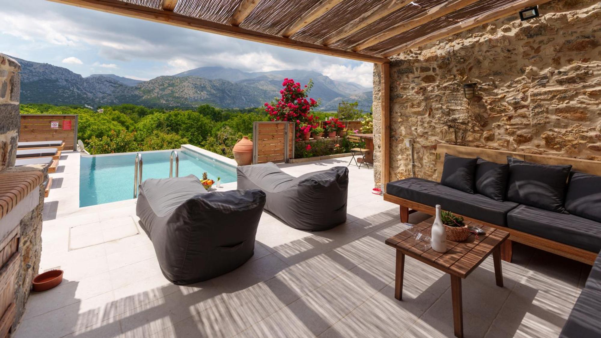 Mesa Lasithi Lasithi Luxury Villa מראה חיצוני תמונה