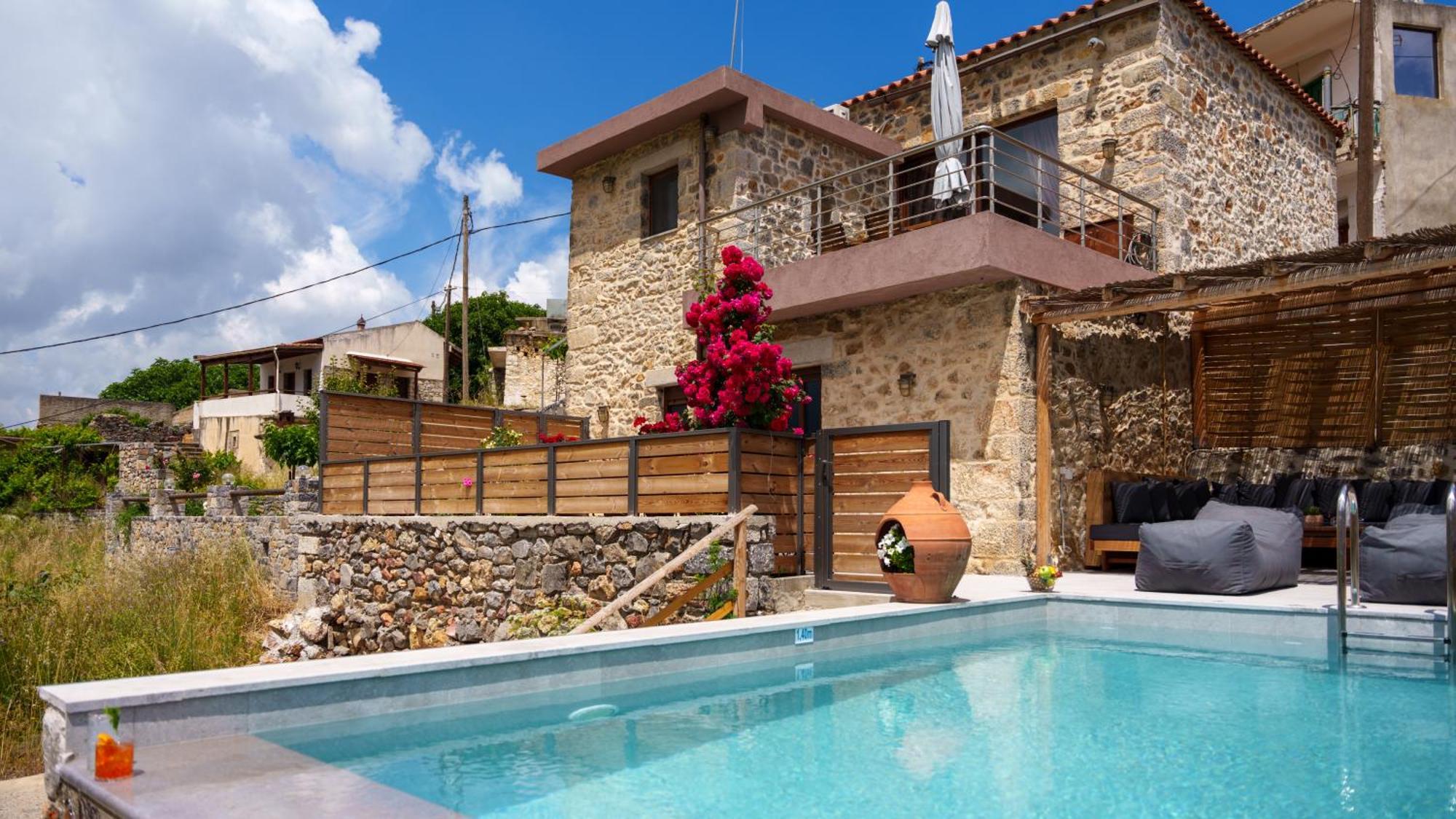 Mesa Lasithi Lasithi Luxury Villa מראה חיצוני תמונה