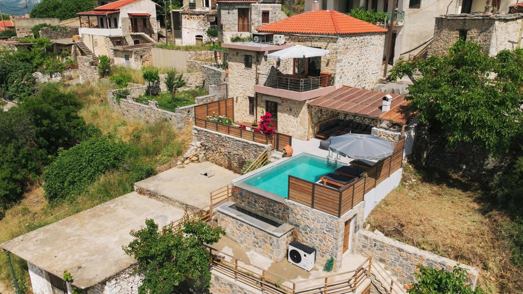 Mesa Lasithi Lasithi Luxury Villa מראה חיצוני תמונה
