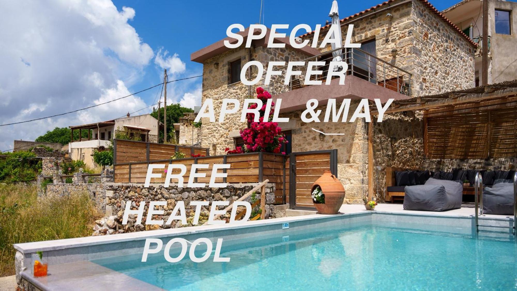Mesa Lasithi Lasithi Luxury Villa מראה חיצוני תמונה